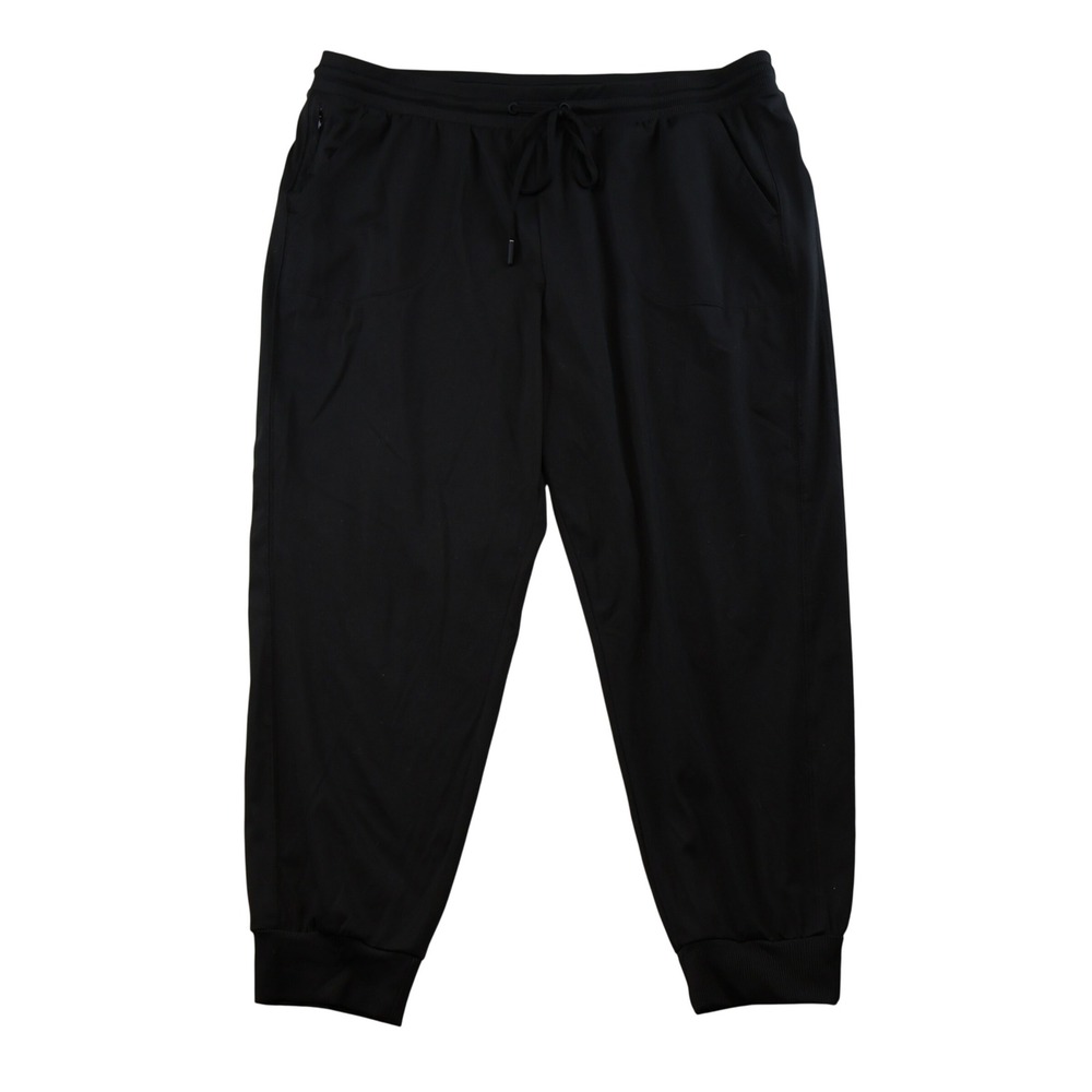 Rachel Zoe Womens XXL Jogger Pants Black Drawstring Activewear Pockets